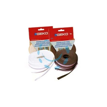 PARAFREDDO IN PVC PROFILO "I" - mm.9h. rotolo da mt.6 colore bianco 