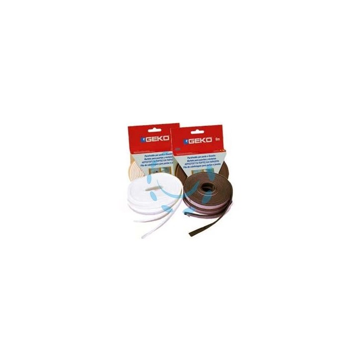 PARAFREDDO IN PVC PROFILO "I" - mm.9h. rotolo da mt.6 colore bianco 