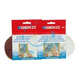 PARAFREDDO IN GOMMA PROFILO "P" - mm.9h. rotolo da mt.6 colore marrone