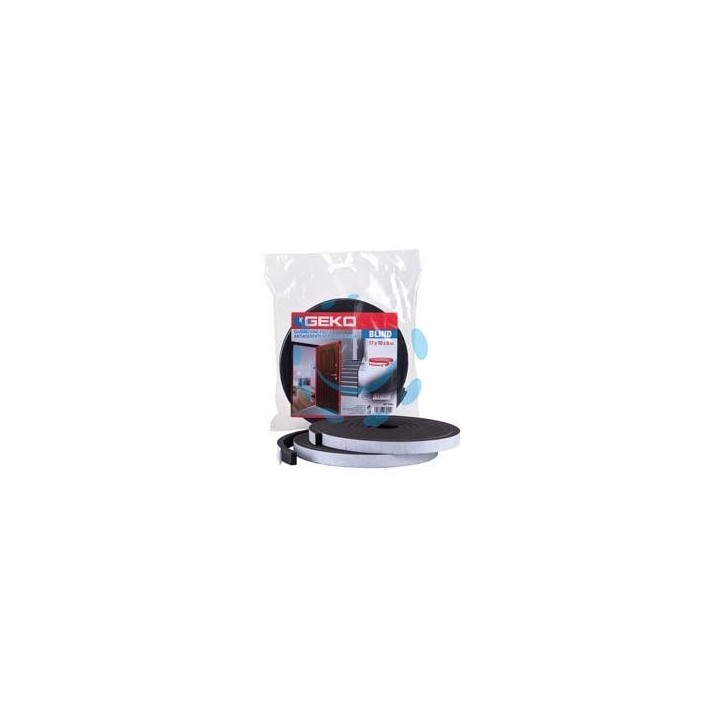 PARAFREDDO GUARNIZIONE PVC ANTIADERENTE PER PORTE BLINDATE - mm.17x10, lungh. mt.8 - in busta