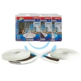 PARAFREDDO IN SILICONE PROFILO TUBOLARE - mm.9h. spess.da mm.1 a 7 rotolo mt.6 marrone