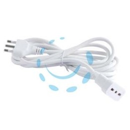 PROLUNGA ELETTRICA LINEARE BIPASSO 3X1 BIANCA - mt.5 