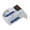 ADATTATORE TRIPLO 2 BIPASSO + 1 SCHUKO CON INTERRUTTORE E PROTEZIONE - spina da 10A colore bianco