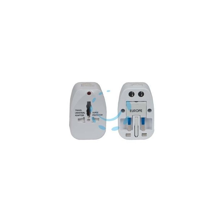 ADATTATORE UNIVERSALE PER SPINE ELETTRICHE BIANCO portata max 2.500w