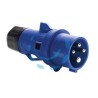 SPINA INDUSTRIALE VOLANTE BLU 3P+T CEE IP44 - 16A colore blu 