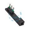 SPINA CLOCK A SQUADRA ITALIANA 2 POLI + TERRA - nera 16A 80091