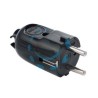 SPINA SCHUKO 2 POLI + TERRA 16A NERA - nera 16A 80071