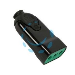 PRESA DRITTA 2 POLI + TERRA 10A NERA - nera 81011