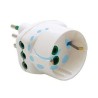 ADATTATORE TRIPLO 2 POLI + TERRA SCHUKO BIANCO - bianco 82210