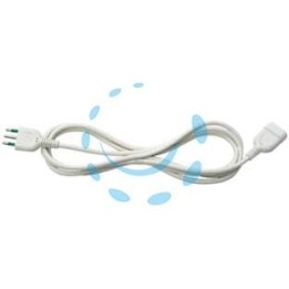 PROLUNGA ELETTRICA LINEARE BIANCA - mt.3 - 3 x mmq.0,75 92080