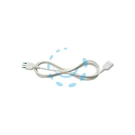 PROLUNGA ELETTRICA LINEARE BIANCA - mt.5 - 3 x mmq.0,75 92180