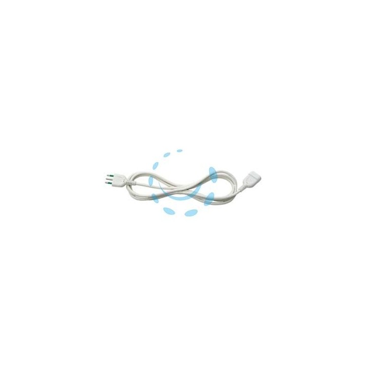 PROLUNGA ELETTRICA LINEARE BIANCA - mt.5 - 3 x mmq.0,75 92180