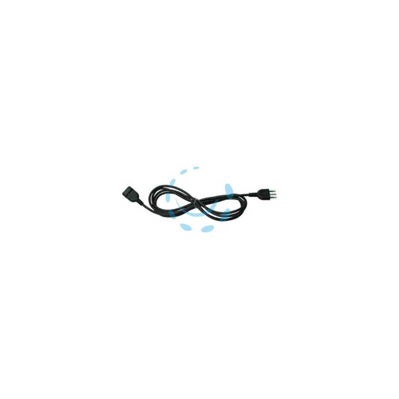 PROLUNGA ELETTRICA LINEARE MT 5 NERA - mt.3 - 3 x mmq.0,75 92081