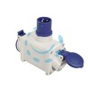 ADATTATORE INDUSTRIALE 220V CON SPINA CEE 309 IP44 E 2 PRESE 2P+T - 16A colore blu 73110