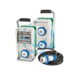 QUADRO ELETTRICO EOLO ASC CON CAVALLETTO 3 PRESE INDUSTRIALI IP67 - 74305