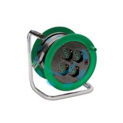 AVVOLGICAVO CIVILE ELETTRICO ZEUS 4 PRESE - ø mm.195 - cavo mt.15 H05VV-F sezione 3G1