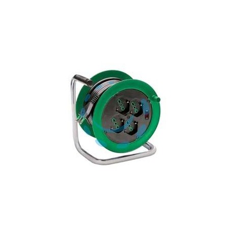 AVVOLGICAVO CIVILE ELETTRICO ZEUS 4 PRESE - ø mm.195 - cavo mt.15 H05VV-F sezione 3G1