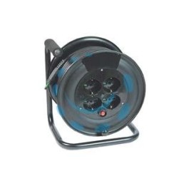 AVVOLGICAVO CIVILE ELETTRICO ONDA 4 PRESE LINEA GARANTI - ø mm.260 - cavo mt.25 H05VV-F sezione 3G1,5 