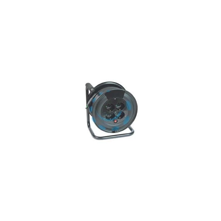 AVVOLGICAVO CIVILE ELETTRICO ONDA 4 PRESE LINEA GARANTI - ø mm.260 - cavo mt.50 H05VV-F sezione 3G1,5 