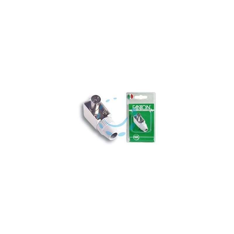 SPINA A PIPA TV USCITA 90° IN BLISTER - mm.9,5 37040