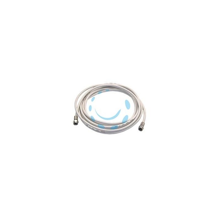 PROLUNGA TV CAVO COAX CON CONNETTORI "F" + O-RING - mt.2 art.31090