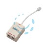 COMMUTATORE TELEFONICO 2 USCITE PLUG 6/2C PER LINEA ADSL 
