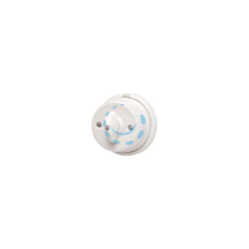 PORCELLANA INTERRUTTORE DEVIATORE 10A 250V IN PORCELLANA - 10A 250V - ø mm80x50h.