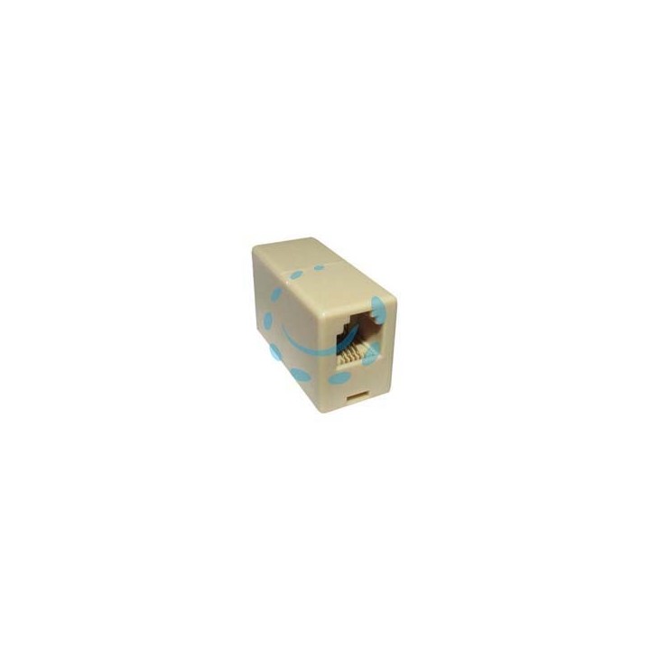 CONNETTORE MODULARE PLUG 6/4 AVORIO 