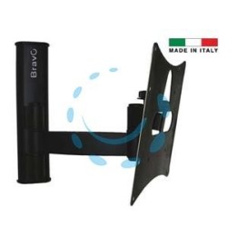 SUPPORTO TV LCD9 NERO ORIENTABILE 