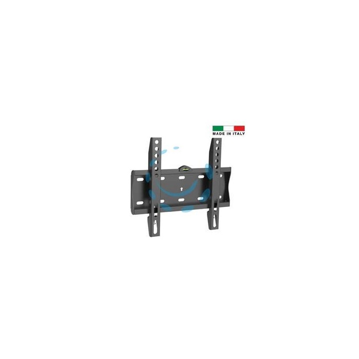 SUPPORTO TV QUADRO1 NERO FISSO 