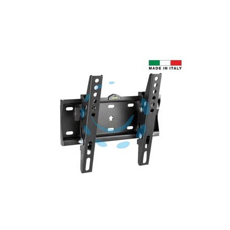 SUPPORTO TV QUADRO3 NERO INCLINABILE 