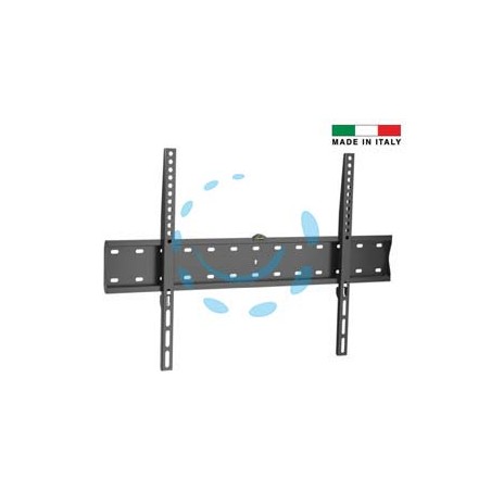 SUPPORTO TV QUADRO2 NERO FISSO 