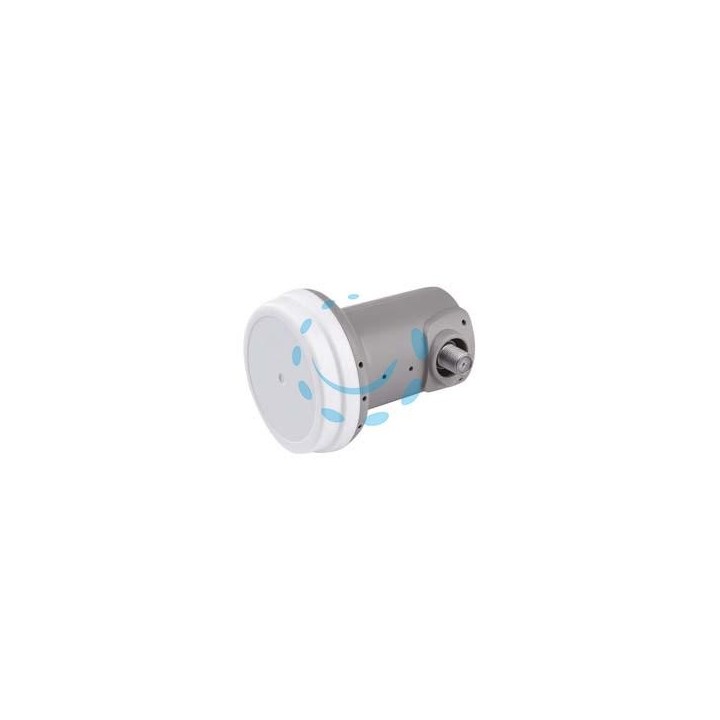 ILLUMINATORE LNB PER PARABOLA UNIVERSALE 1 USCITA - 1 uscita - connettori tipo F - ø mm.40