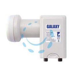 ILLUMINATORE LNB PER PARABOLA UNIVERSALE 2 USCITE - 2 uscite - connettori tipo F - ø mm.40