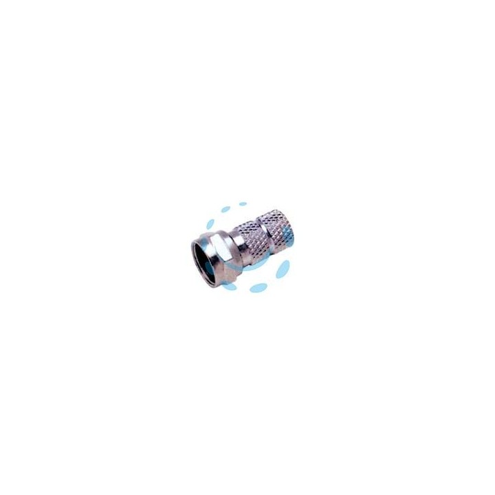 CONNETTORE PER CAVO SATELLITARE - ø mm.6,2 "F RG-59" 