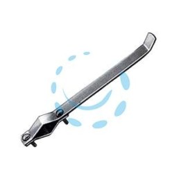ZANCHE DA MURARE PER FISSAGGIO PALI TV ART.756 - mm.20x3