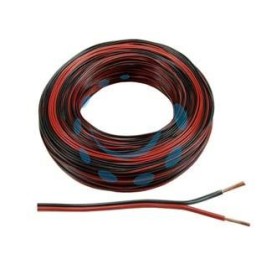 CAVO ELETTRICO BIPOLARE PIATTINA PER ALTOPARLANTI ROSSO/NERO - 2x mmq.1