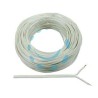 CAVO ELETTRICO BIPOLARE PIATTINA COSTA STRETTA BIANCO - 2x mmq.0,50 colore bianco