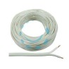 CAVO ELETTRICO BIPOLARE BIANCO H03VVH2-F - 2x mmq.0,75 colore bianco