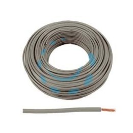 CAVO ELETTRICO UNIPOLARE ANTIFIAMMA GRIGIO FS17 - 1x mmq.2,5 colore grigio