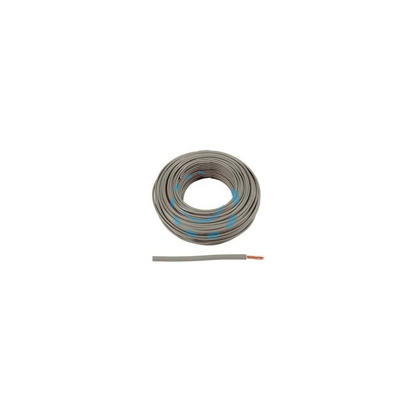 CAVO ELETTRICO UNIPOLARE ANTIFIAMMA GRIGIO FS17 - 1x mmq.2,5 colore grigio