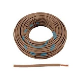 CAVO ELETTRICO UNIPOLARE ANTIFIAMMA MARRONE FS17 - 1x mmq.1,5 colore marrone 