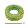 CAVO ELETTRICO UNIPOLARE ANTIFIAMMA GIALLO/VERDE - 1x mmq.1,5 colore giallo/verde