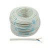 CAVO ELETTRICO BIPOLARE SIMILGOMMA BIANCO H05VV-F - 2x mmq.1 colore bianco 