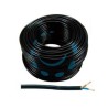 CAVO ELETTRICO BIPOLARE SIMILGOMMA NERO H05VV-F - 2x mmq.1 colore nero