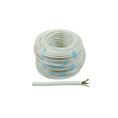 CAVO ELETTRICO MULTIPOLARE SIMILGOMMA BIANCO H05VV-F - 3x mmq.1 colore bianco 