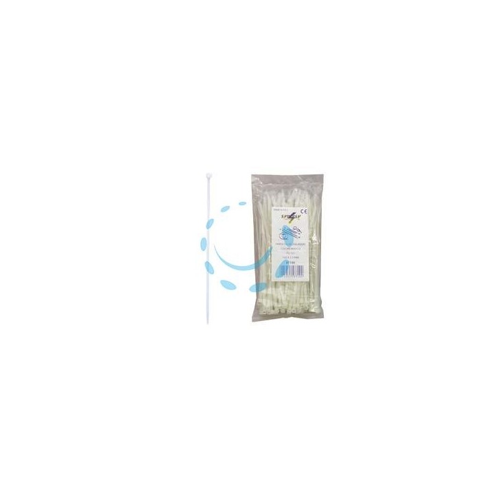 FASCETTE NYLON NATURALE - mm.4,6x250