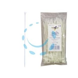 FASCETTE NYLON NATURALE - mm.7,6x450