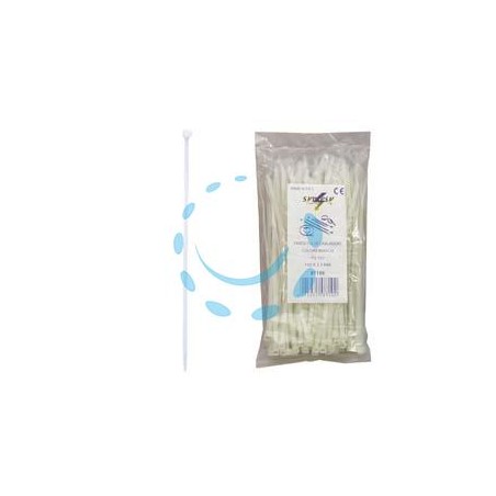 FASCETTE NYLON NATURALE - mm.9,0x600