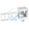 SCATOLA PORTAFRUTTI 1-2 POSTI 